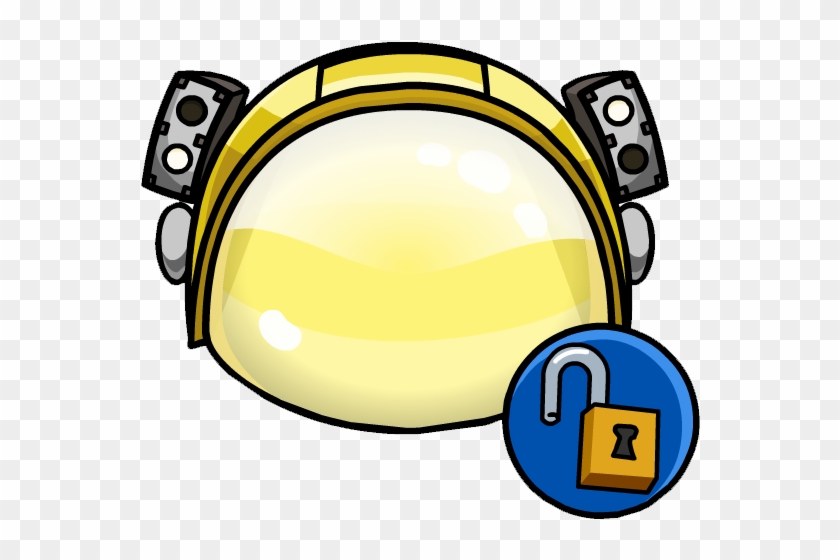 Eva Space Helmet - Club Penguin Space Helmet #447586