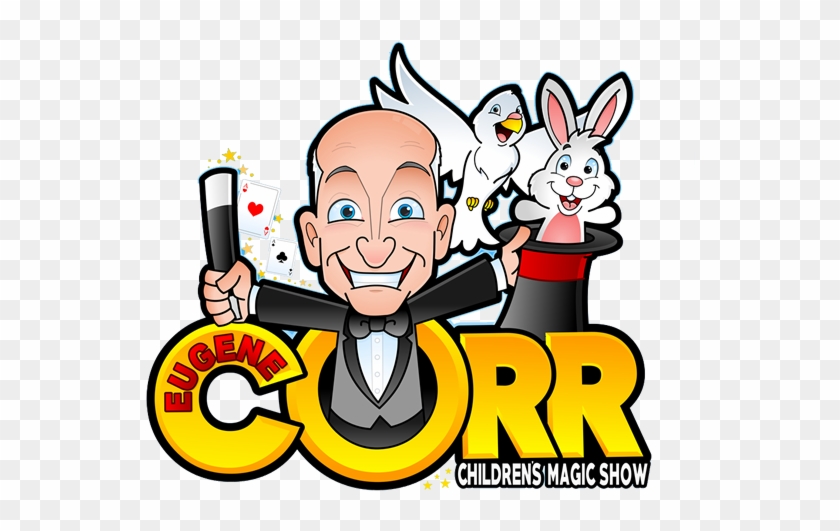 Magician With Rabbit Meath - Children's Magician Eugene Corr. Kids Party Magic #447648