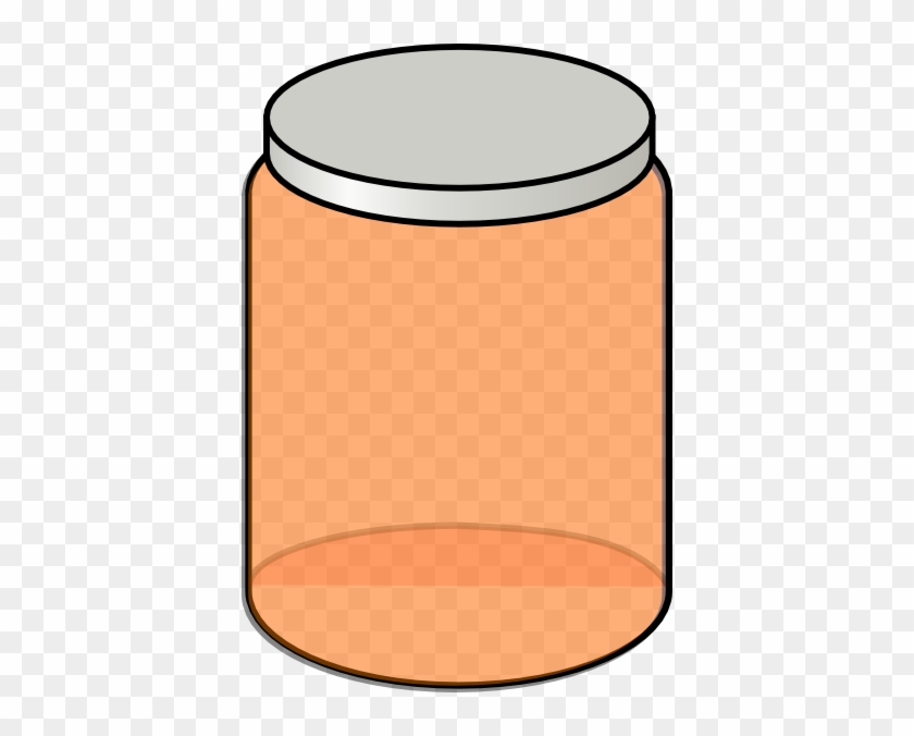 Orange Jar Clip Art At Clker - Jar Clip Art #448031