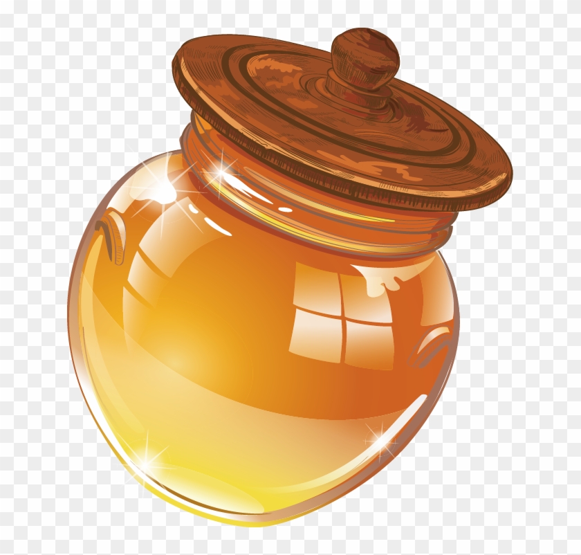 Jar Of Honey By Rosemoji - Frasco De Miel Png #448040