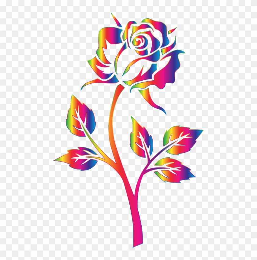Medium Image - Rose Silhouette Png #448062