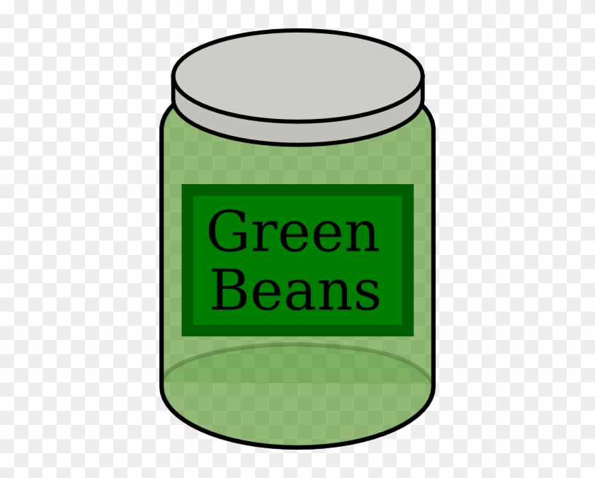 Green Bean Can Clipart #448084