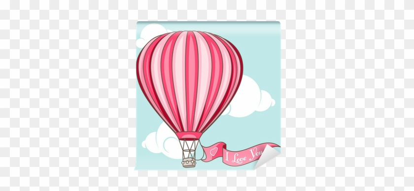 Cute Hot Air Ballon Cartoon #448134