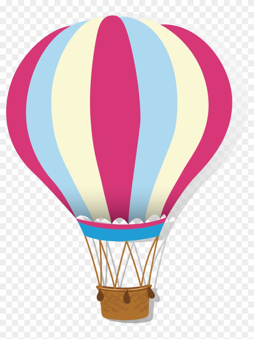 Hot Air Balloon Airplane - Air Balloon Vector Png #448149