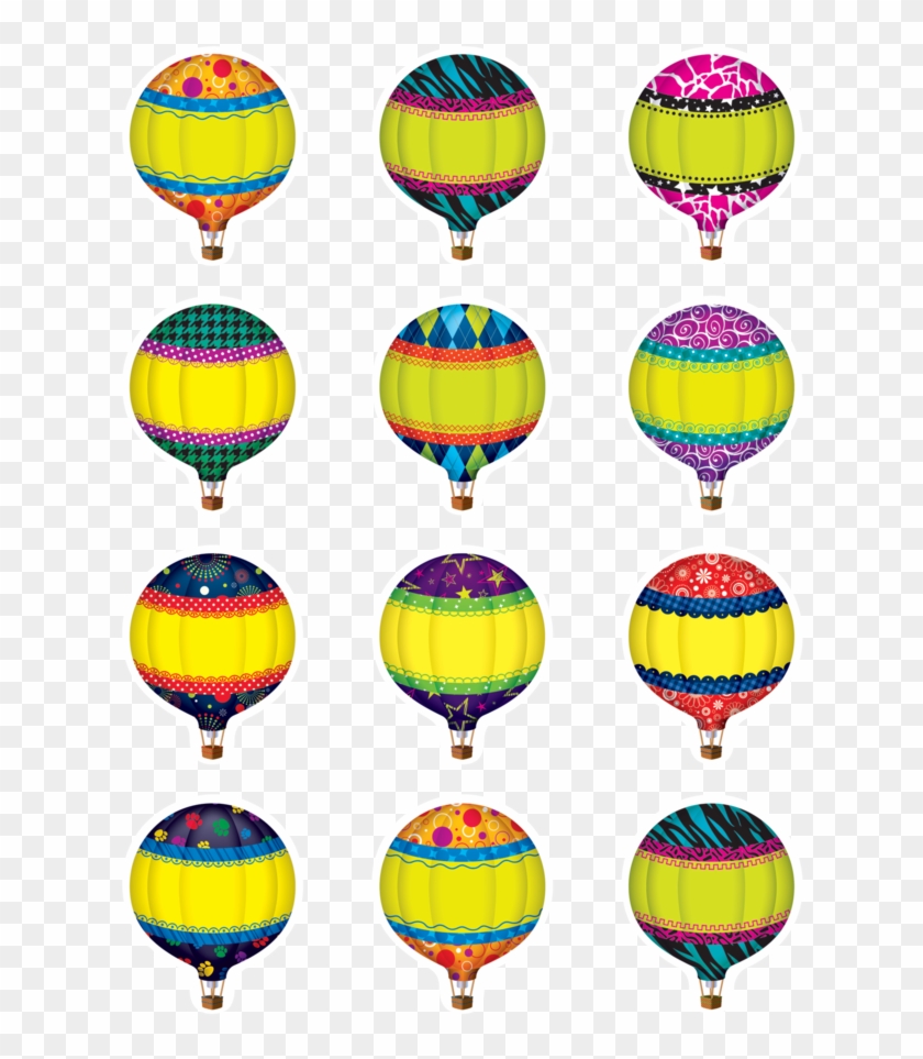 Tcr5296 Hot Air Balloons Mini Accents Image - Teacher Created Resources 5296 Hot Air Balloons Mini #448153