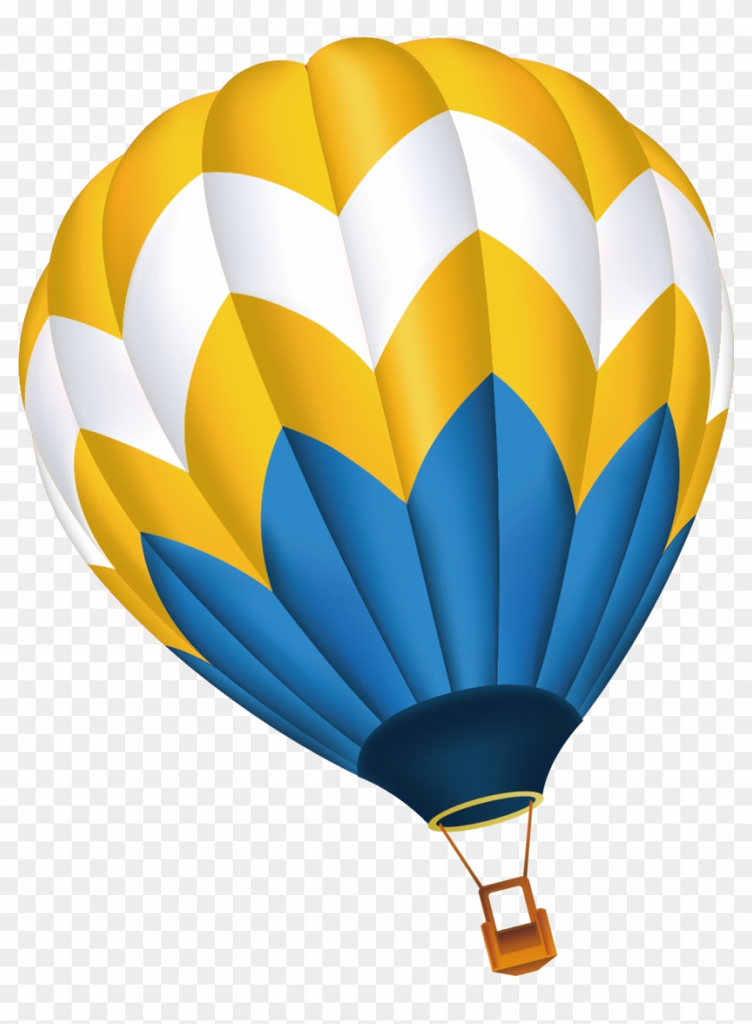 Hot Air Balloon Cartoon - Hot Air Balloon Vector Png #448165