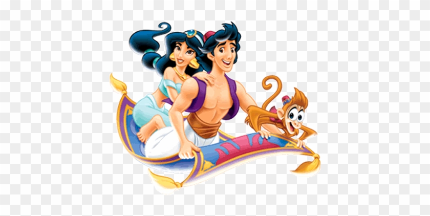 Aladino Y La Lámpara Maravillosa - Aladdin On Magic Carpet #448184