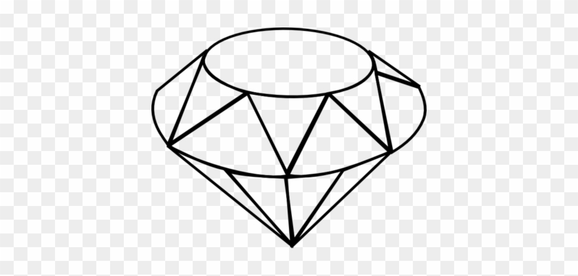 Coloring Trend Thumbnail Size Diamond Shape Clip Art - Drawing Of A Ruby #448194