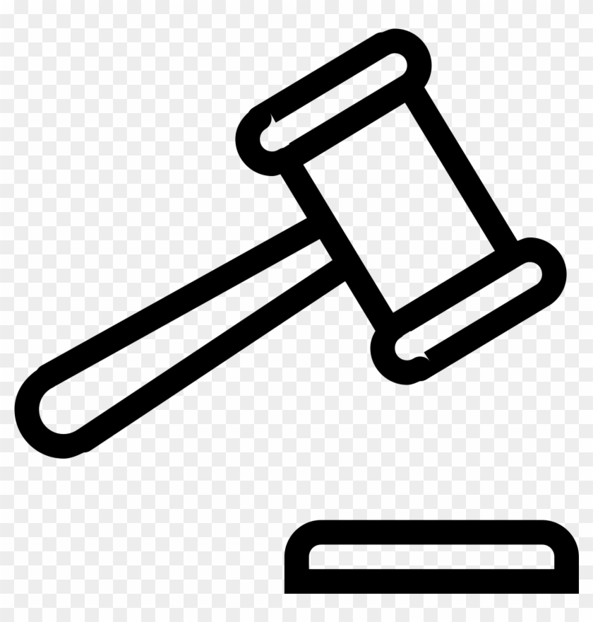 Judge Computer Icons Court Gavel - Law School Icons #448253