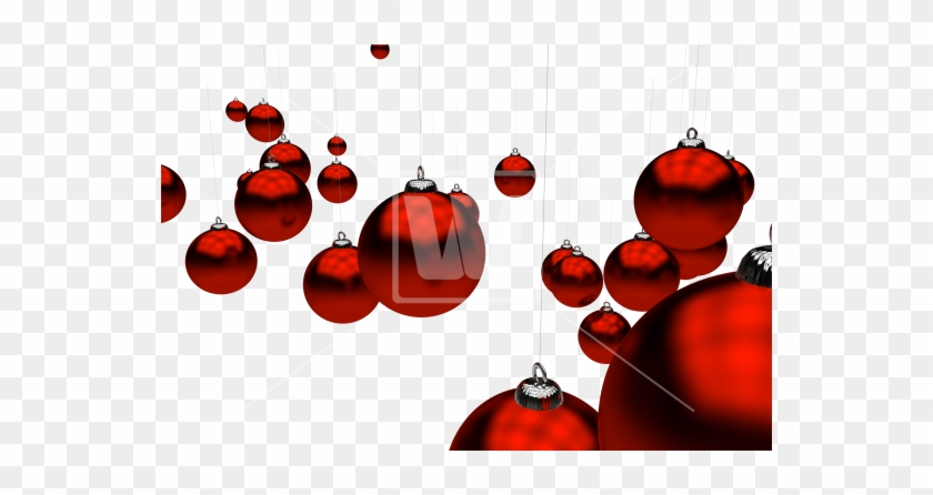 Burgundy Holiday Ornaments - Christmas Ornament #448277