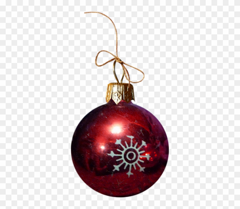 Boule De Noël Rouge - Christmas Ornament #448299