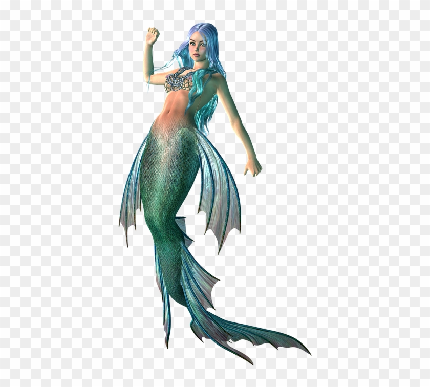 Sea Monster Clipart Legendary Creature - Mermaid #448305