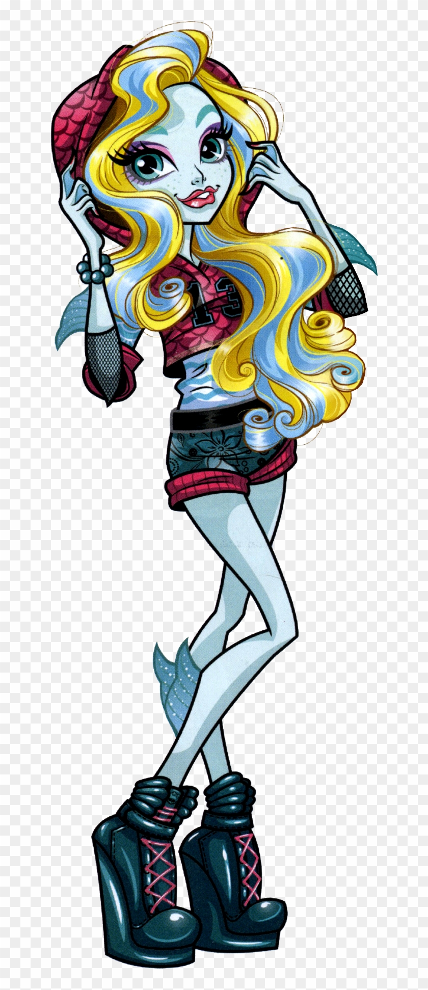 Lagoona Blue Is A 2010 Introduced And All Around Character - Monster High First Day Of School Lagoona #448448