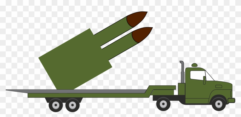 Truck - Missile Truck Clip Art #448511