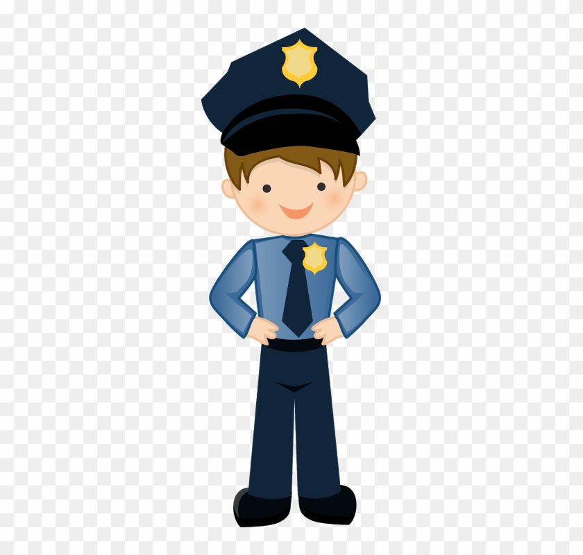 Profissões E Ofícios - Policeman Clipart #448546