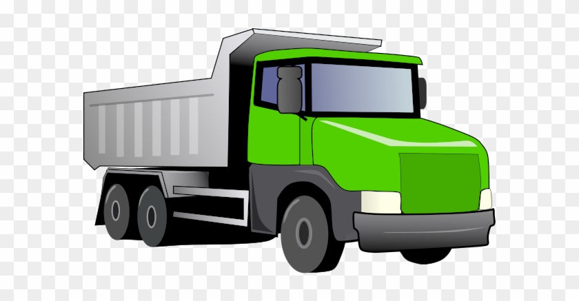 Truck Clipart Green Truck - Green Dump Truck Clip Art #448577