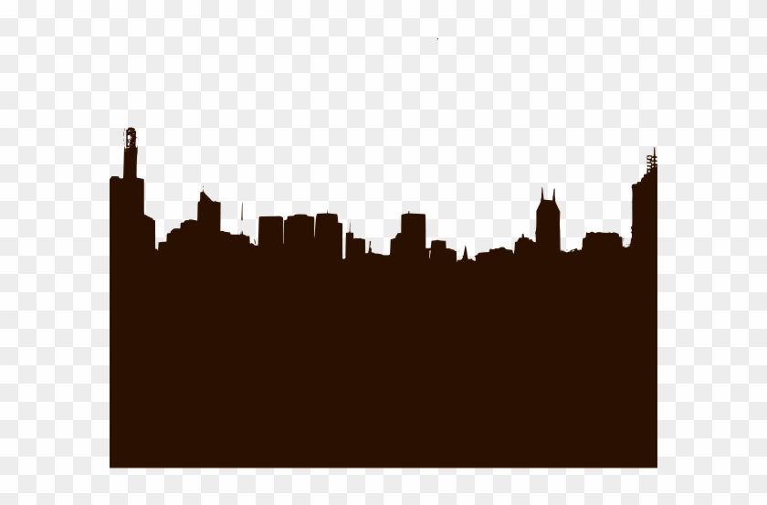 Get Notified Of Exclusive Freebies - Victorian City Skyline Silhouette #448581