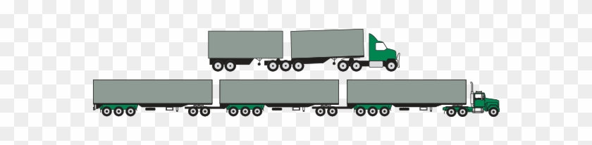 Icon Set 1 Mc - Trailer Truck #448595