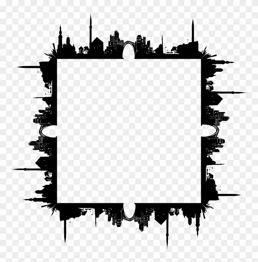 Medium Image - City Frame Png #448602