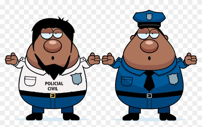 O Policial E O Cumprimento Do Dever Frente Aos Novos - Cartoon #448658