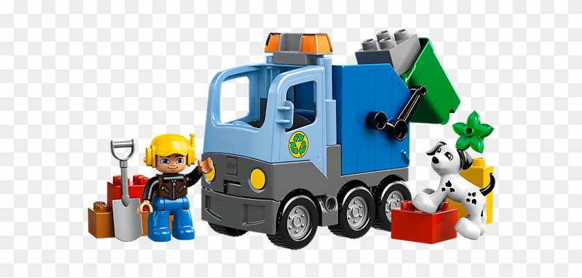 Explore Product Details And Fan Reviews For Buildable - Lego Duplo Garbage Truck #448681