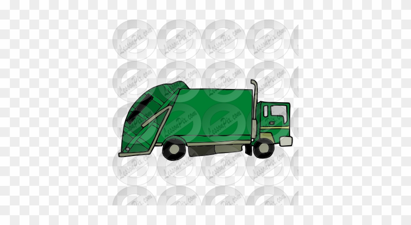 Garbage Truck Picture - Illustration #448704