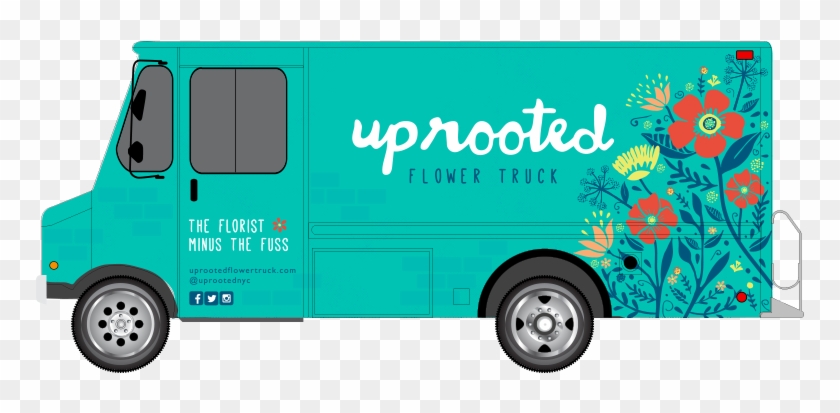 Uprooted Flower Truck - Flower Shop Truck #448741