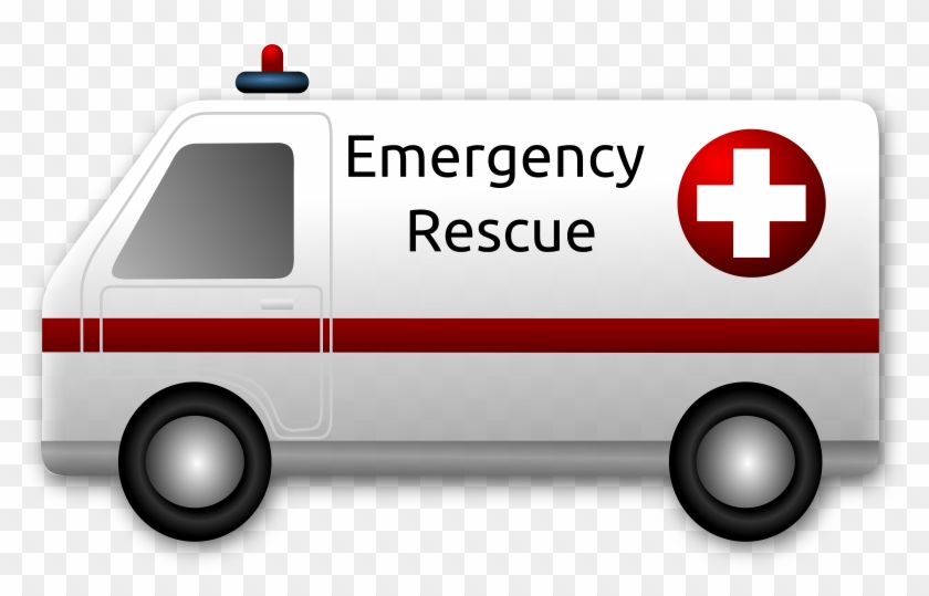 Emergency Clipart Rescue Vehicle - Emt Emergency Medical Technic Note Cards (pk #448813