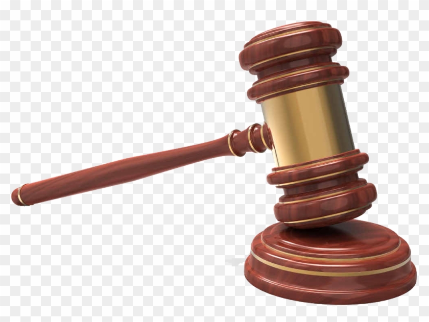 Court Hammer Png Clipart - Judge Gavel #448812