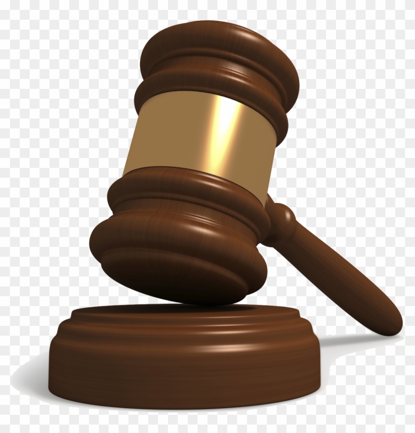 Court Hammer Png Pic - Transparent Background Clip Art Judge Hammer #448823