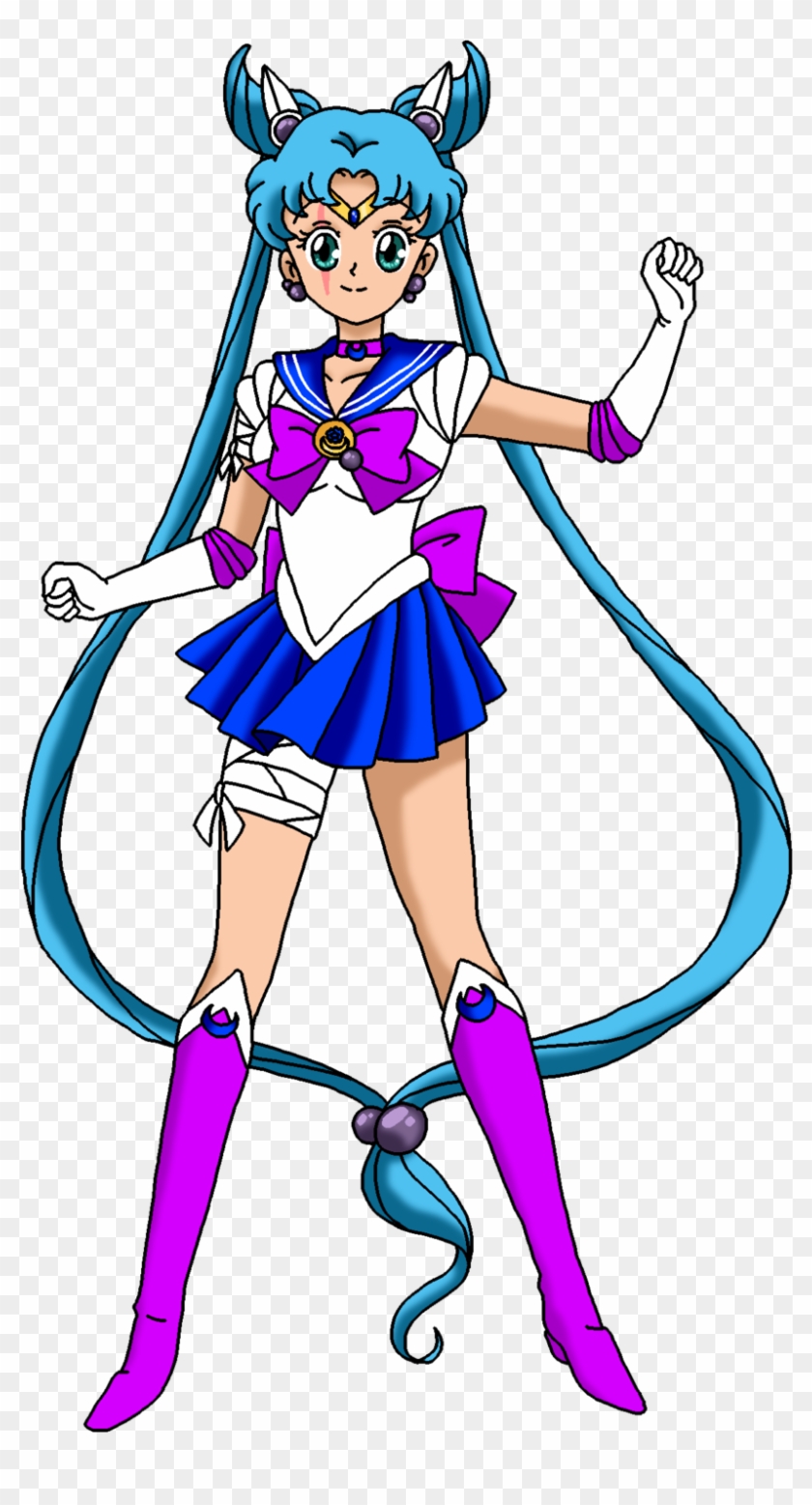 Sailor Blue Rose Moon By Nads6969 - Blue Moon Rose Sailor Moon #448840
