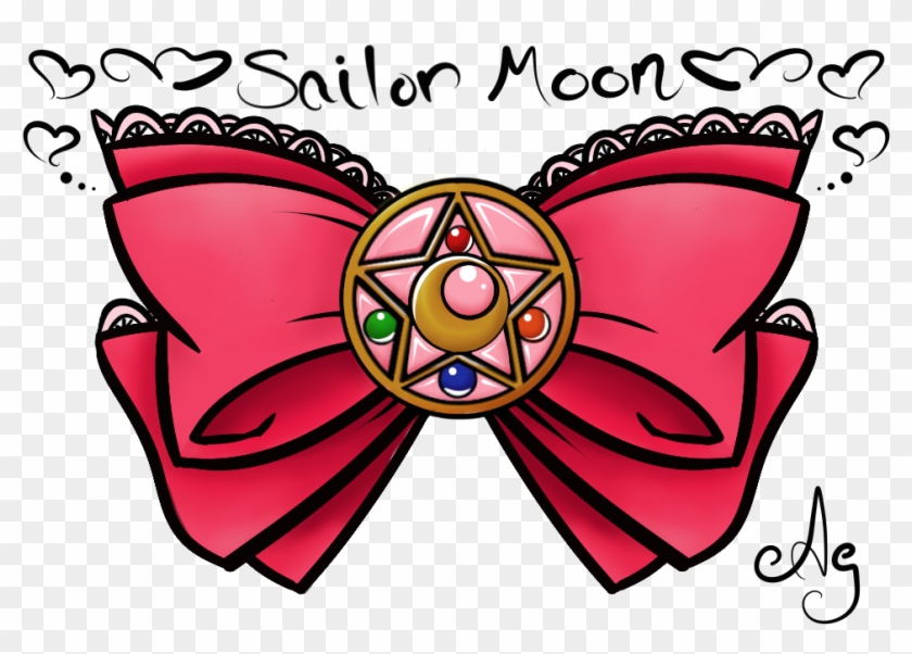 Sailor Moon Bow By Miss-ag - Sailor Moon Locket And Bow #448858