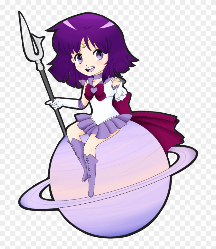 Sailor Saturn Chibi By Aurriechan - Cartoon #448900