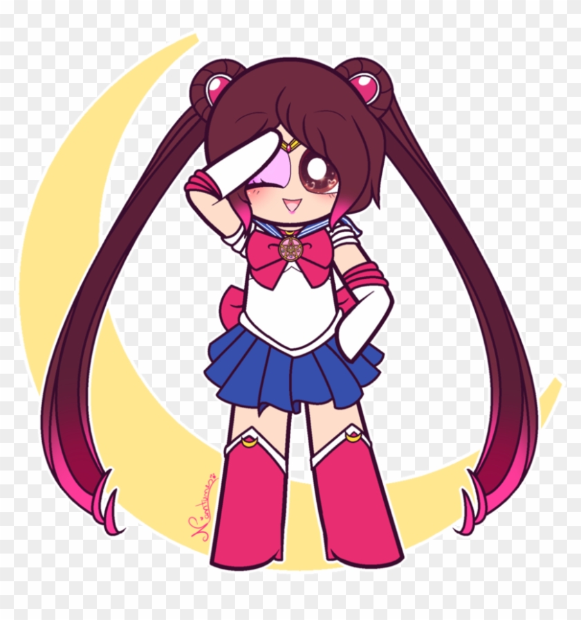 Me Cosplaying As Sailor Moon By Nini-the - Cartoon #448944