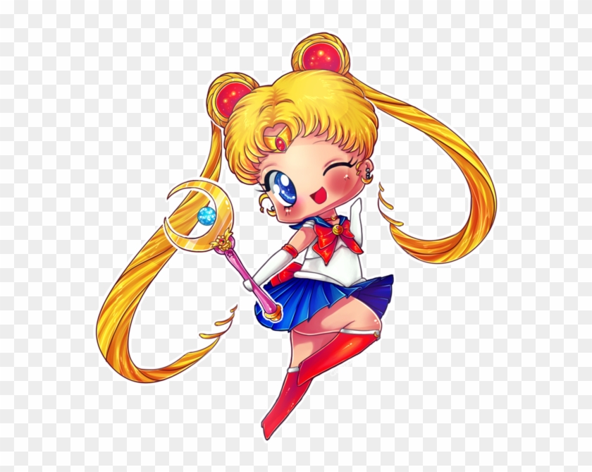Free Sailor Moon Pagedoll By Greenmaggot-designs - Sailor Moon Chibi Speedpaint #448977