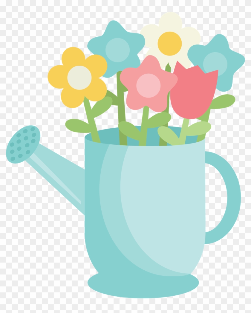 Saturday, April 26, - Watering Can Clipart Cute #449002