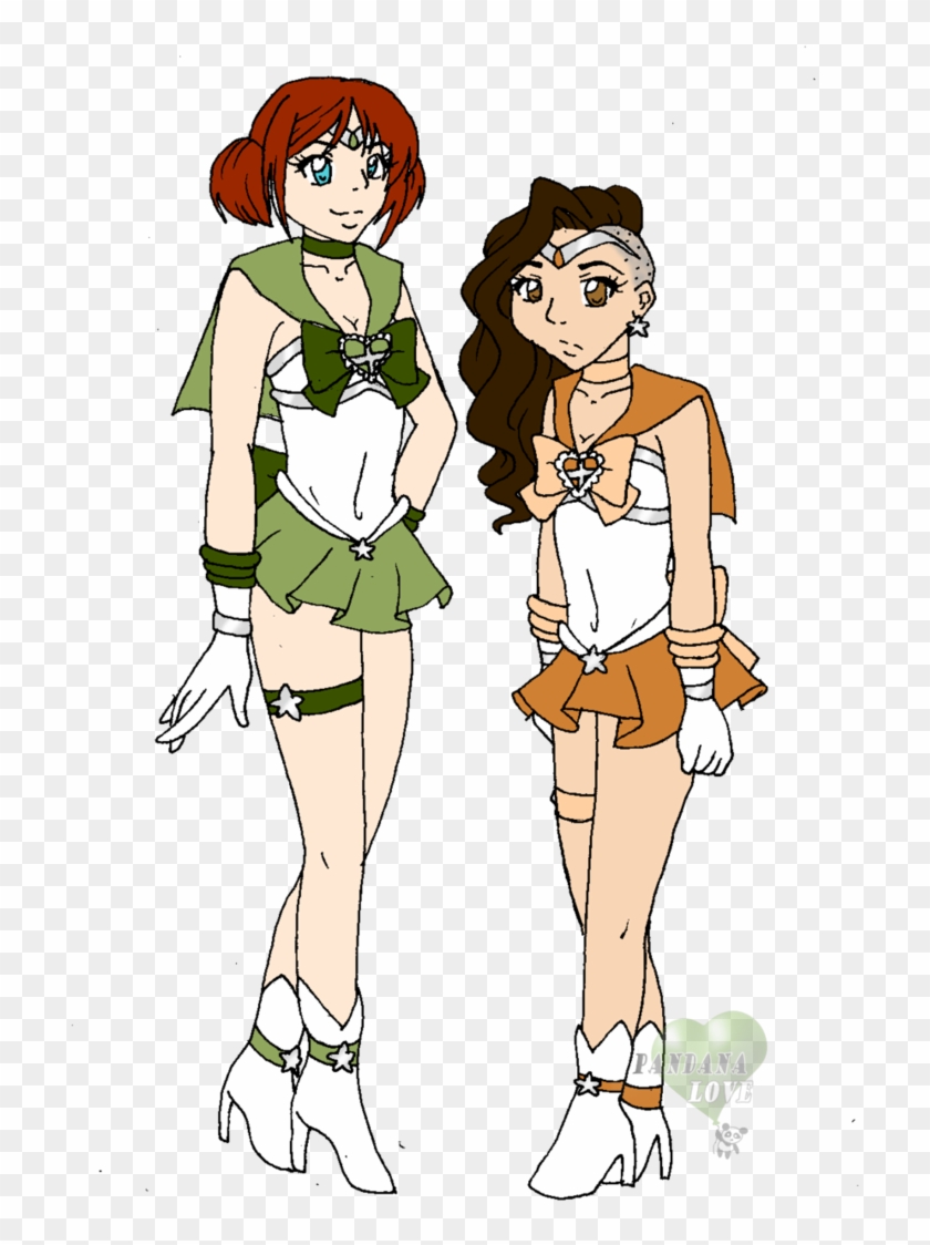 Ce-sailor Tyche And Nibiru By Pandanalove - Cartoon #449024