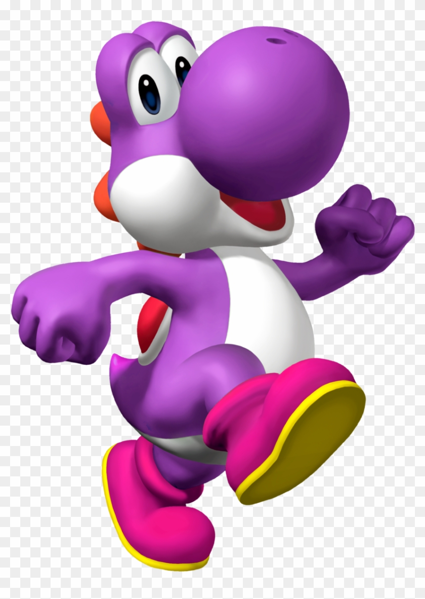 Purple Yoshi By Yoshigo99 - Yoshi Mario #449071