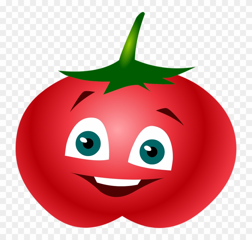 Tomato Clipart Smile - Tomato Lovers Too Much Sauce Shirt White Print T-shirt #449081