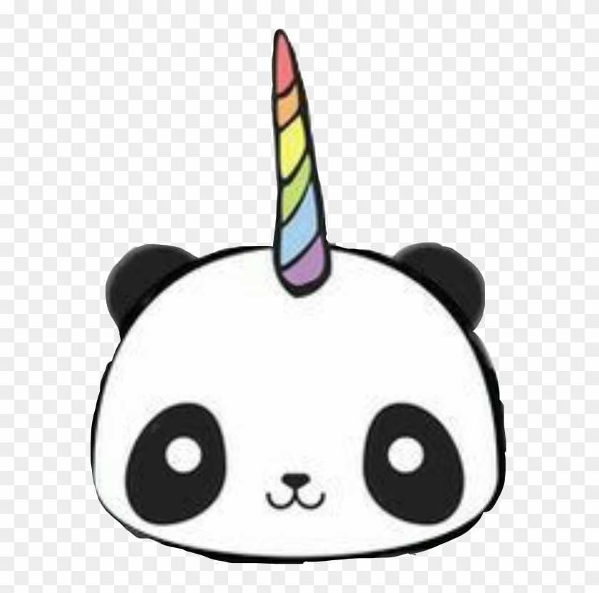 Popular And Trending Pandicorn Stickers On Picsart - Panda Unicorn #449145