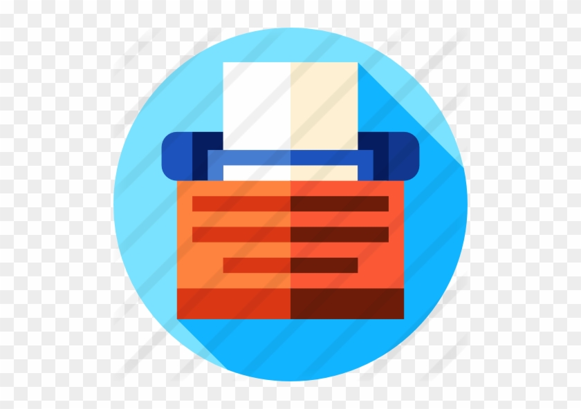 Literature - Typing Flat Icon #449329