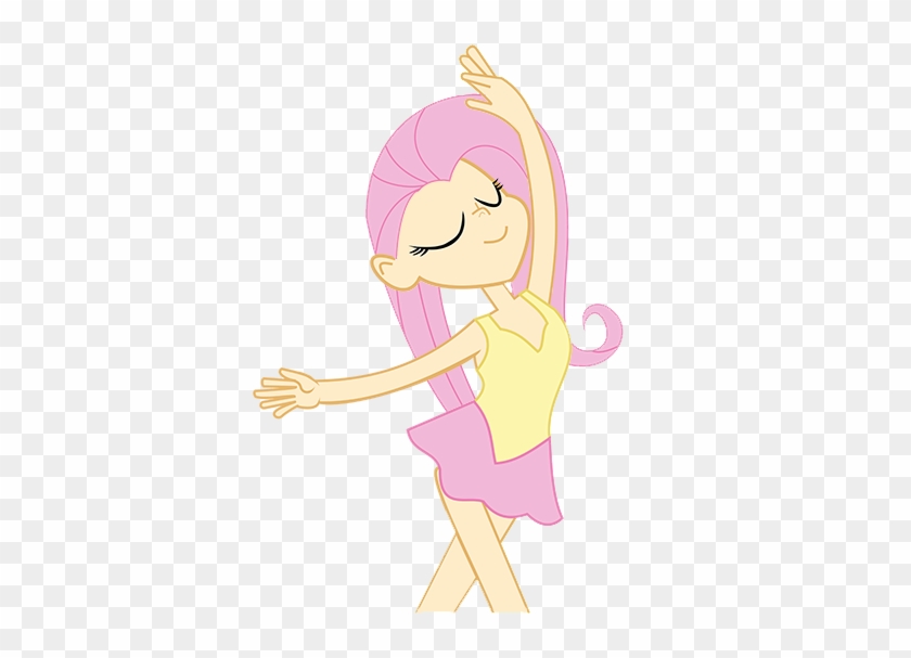 Humanized Fluttershy Ballet By Michaelsety - Fluttershy Pony Human Trinityinyang #449495