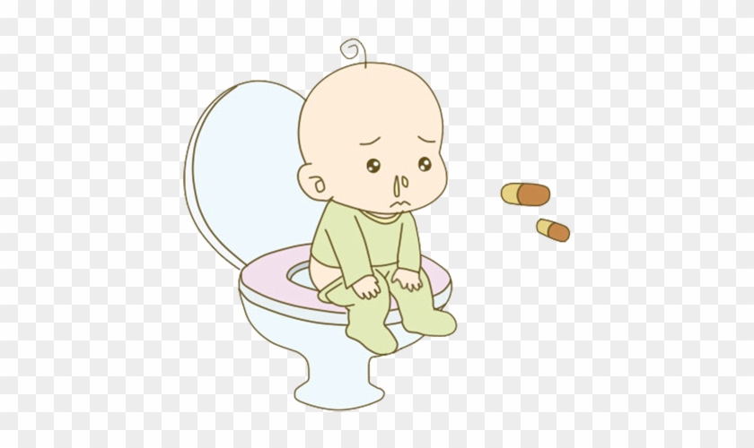 Cartoon Toilet Illustration - Illustration #449508