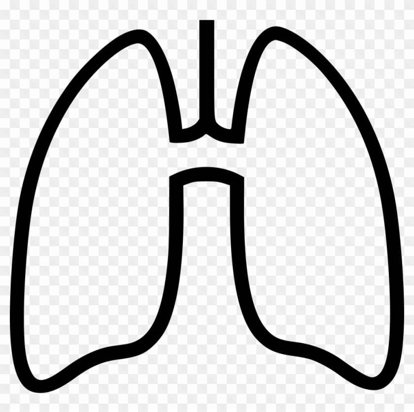 Lungs Png Transparent Images - Transparent Lung Outline #449555
