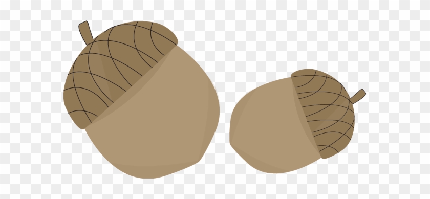 Two Acorns - Acorns Clip Art #449602