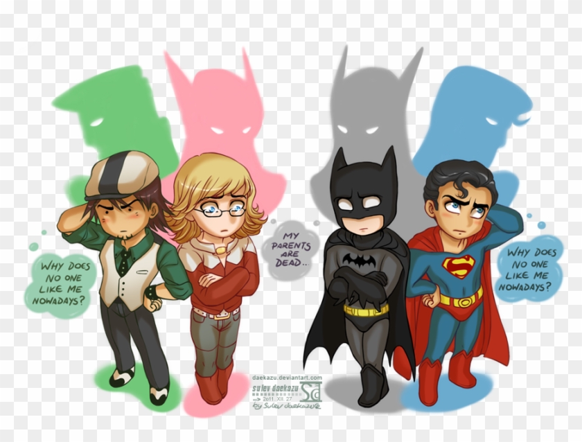 D1sarmon1a 216 30 Tiger And Bunny Vs Batman And Superman - Batman And Superman Cute #449637