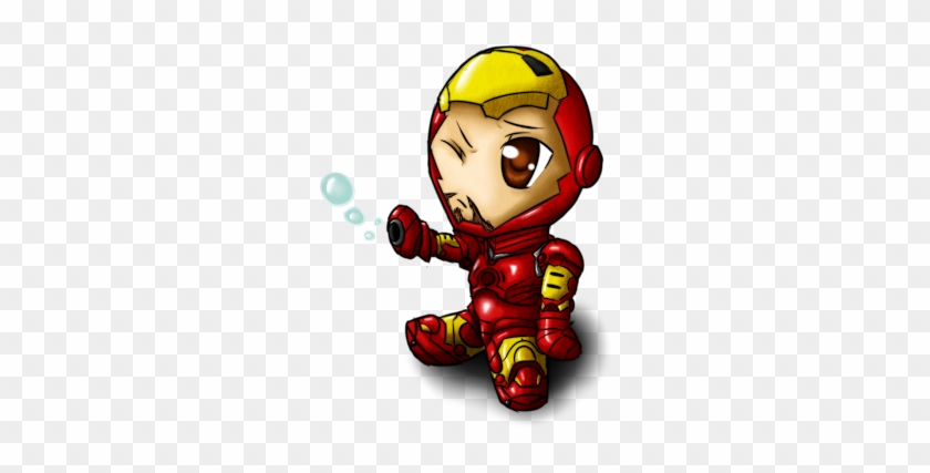 Finally I Decided To Draw Ironman For The Album The - Iron Man Cute Cartoon #449638