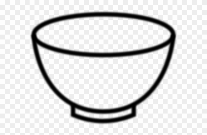 Mixing Bowl Clipart - Bowl Black And White #449735