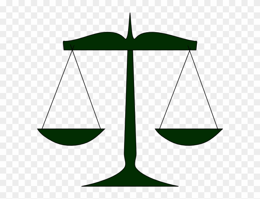 Scales Of Justice Clip Art #449814