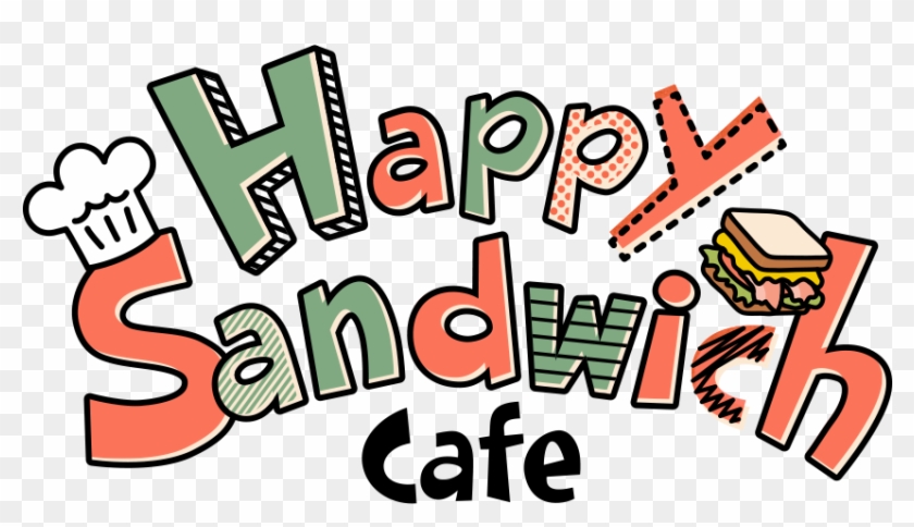 Happy Sandwich Cafe - Sandwich Shop Clipart #449827